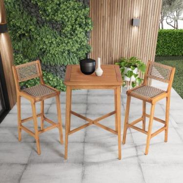 Imagem de Conjunto de Mesas e Cadeiras para Cozinha - Casa e Jardim Móveis