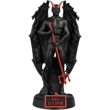 Imagem de Estátua Exu Lúcifer Imagem Umbanda Candomblé (Cor Nox Sanguine)