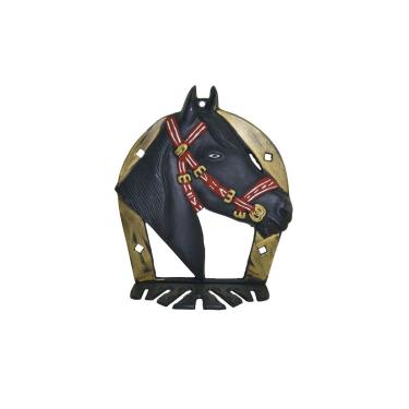 Imagem de Porta Espeto em Alumínio Fundido Modelo Cavalo