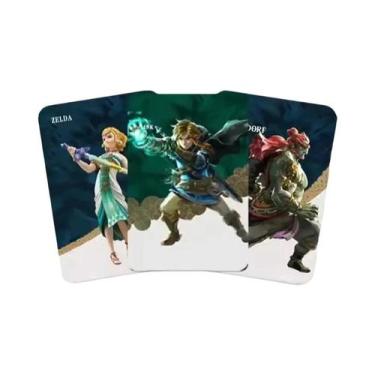 Imagem de Cartão De Jogo Zelda Breath of the Wild Tears of the Kingdom Link Prin