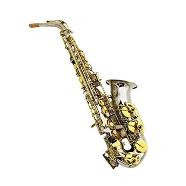 Imagem de Instrumentos profissionais de saxofone alto EB com padrões esculpidos à mão