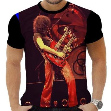 Imagem de Camiseta Camisa Personalizada Rock Clássico Led Zeppelin 11 - Obsidian