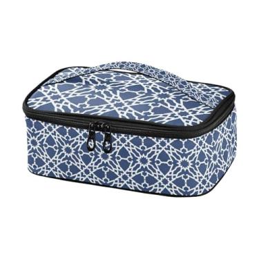 Imagem de GUIJI Lancheira térmica com padrão étnico, lancheira à prova de vazamento para mulheres e homens, lancheira portátil para trabalho, piquenique, viagens