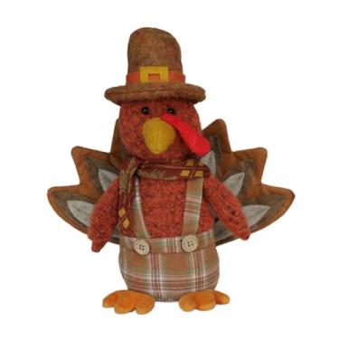 Imagem de Generic Enfeite de mesa para o Dia de ação de Graças: Peru de Pelúcia, Boneco Decorativo ou Objeto de Decoração para Sofá, Ficar