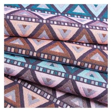 Imagem de Tecidos AfricanosEstampa Kente Africana Jardas Estilo Étnico Com Cores Vibrantes Para Costura Artesanato Decoração De Roupas(4#,1.5x6m/4.9x19.7ft)