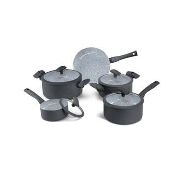 Imagem de Jogo De Panela Soft Touch 5 Peças - Hercules