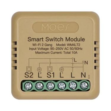 Imagem de Módulo Mini Interruptor Inteligente WiFi ZigBee 1-4 Gang DIY Timer Aut
