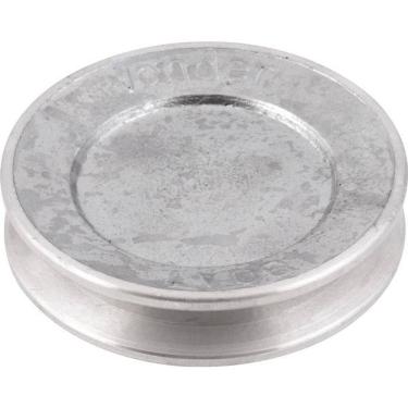 Imagem de Polia Alumínio 90mm 1 Canal Perfil A - Vonder