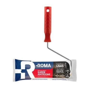 Imagem de Rolo De Lã Super Antigone 15cm Para Pintura - Com Cabo - Modelo 828-15 - Roma