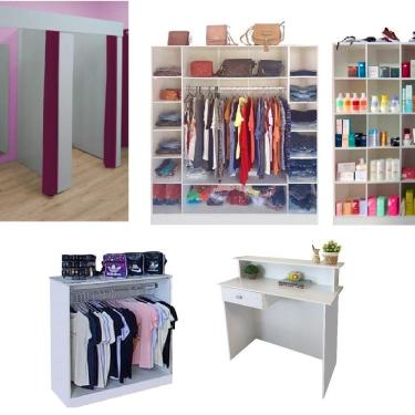 Imagem de Expositor Arara + Colméias + Arara + Atendimento + Provador