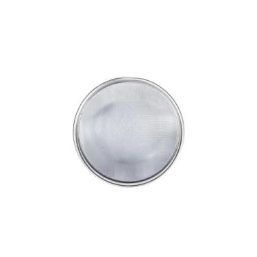 Imagem de Cesta em Aço Inox Premium, 22cm Diâmetro, Vazada, Resistente à Corrosão, 148g, Cor Inox, para Frutas e Pães