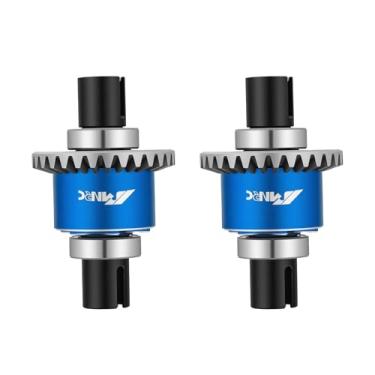Imagem de NMNRC Alum 2Pcs Front Rear Differential Diff Gear Kit Compatible with Arrma 1/18 Granite Grom 1/14 Typhon Grom 1/16 Mojave Grom Series Upgrades Part Blue
