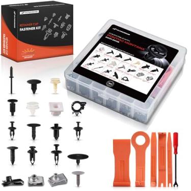 Imagem de A-Premium Kit de clipe de retentor de carro de 190 peças (16 tipos) compatível com Pontiac Montana 2001-2005, painel de acabamento de porta de para-choque conjunto de substituição de fixador de rebite