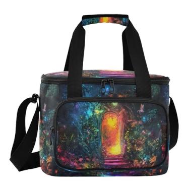Imagem de Bolsa térmica Fairy Forest com isolamento térmico, lancheira pequena