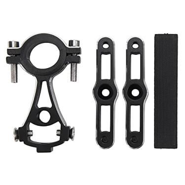 Imagem de KIMISS GIYO GY-415 Adaptador de Suporte de Gaiola de Garrafa Dupla para Bicicleta para Guiador e Espigão - Suporte Giratório de Garrafa de água para Bicicleta Em Liga de Alumínio 360 ° para de