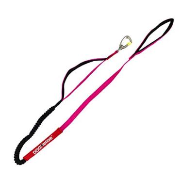 Imagem de Guia Para Cachorro Flex Alça Dupla Dog Helios Rosa