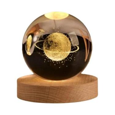 Imagem de Lâmpada LED USB Bola De Cristal Galáxia Para Presente De Aniversário, 