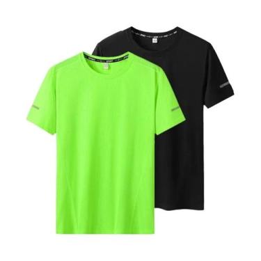 Imagem de Camiseta Masculina plus Size De Secagem Rápida 6XL 7XL Para Verão, Esp