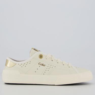 Imagem de Tênis Coca Cola Fortune Feminino Dourado-Feminino