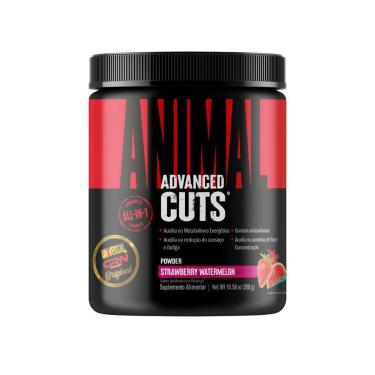 Imagem de Animal Cuts Powder 300g Definição Corporal Máxima Sabor Morango Melancia-Unissex