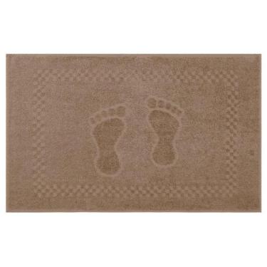 Imagem de Toalha De Piso Pezinho 100% Algodão 45x68cm Appel Amarula - Appel Home