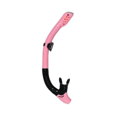 Imagem de Snorkel seco com bocal de silicone - equipamento de mergulho - QYQ, Ro