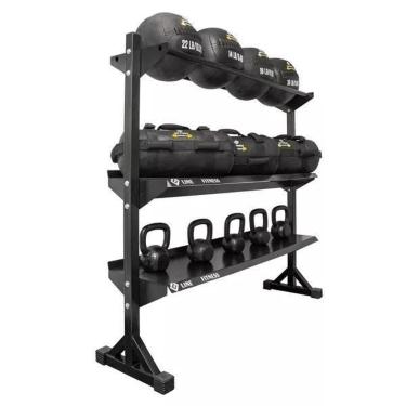 Imagem de Suporte Expositor P/ Kettlebells e Wall Balls-Unissex