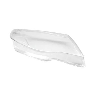 Imagem de Capa de vidro para lente de farol, compatível com subaru forester 2009 2010 2011 2012, abajur transparente(Right)