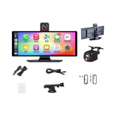 Imagem de Câmera Veicular 4K Com Dupla Lente 11,26 Polegadas Wireless Carplay An