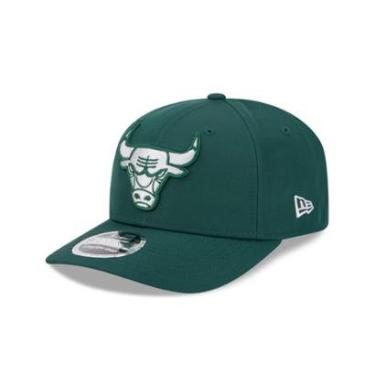 Imagem de BONE NEW ERA 9SEVENTY STRETCH SNAP CHICAGO BULLS NBA VERDE-Masculino