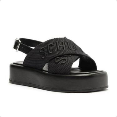 Imagem de Sandália Feminina Anabela Schutz Preta-Feminino