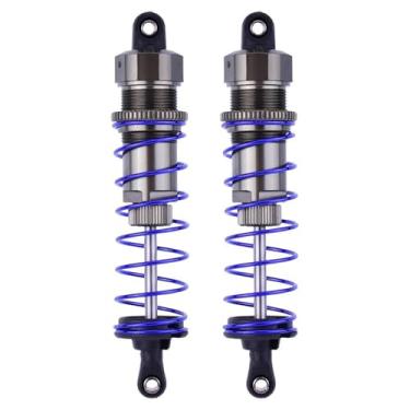 Imagem de Peças de carro RC para axial 1/10 para HPI para Hobao para HSP Amortecedor 92 mm dianteiro 105 mm traseiro amortecedor de óleo suspensão RC para peças de rastreador de buggy (traseira)