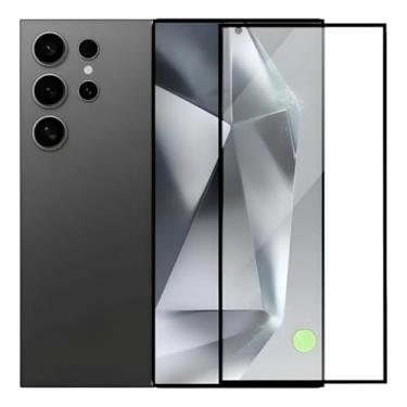 Imagem de [GL CASES] Película Para Samsung S24 Ultra Vidro Temperado Anti Impacto Risco 3D 9H Pelicula Samsung Galaxy S24 Ultra Protetor De Tela Com Cobertura Total + Kit De Limpeza