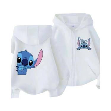 Imagem de Moletom Com Capuz Infantil Lilo E Stitch, Moletom Engraçado Para Menin