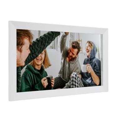 Imagem de ZJchao Porta-retratos Digital Smart WiFi de 15,6 Polegadas, Tela Sensível Ao Toque 1920x1080FHD Com Rotação Automática, Porta-retratos Em Nuvem de Memória de 32 GB Com Aplicativo (plugue da ue)