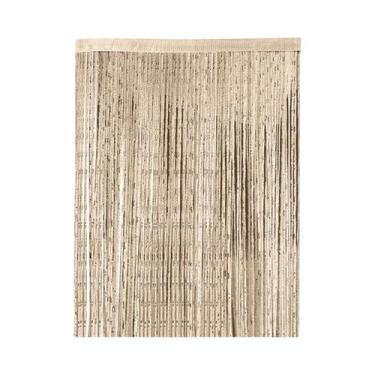 Imagem de Cortina De Contas 100x200cm Com Franjas Para Porta E Janela - Decoraçã