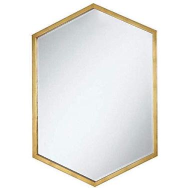 Imagem de Espelho de maquiagem espelho de parede espelho de banheiro espelho suspenso | espelho de maquiagem e penteadeira montado na parede circular | Espelho de parede decorativo moderno | Moldura de metal