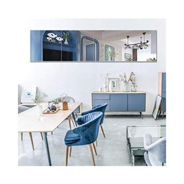 Imagem de Espelho para pendurar na parede espelho sem moldura espelho de entrada de loja de roupas espelho de parede para sala de estar espelho HD AN1018 914 (tamanho: 30 cm × 30 cm)