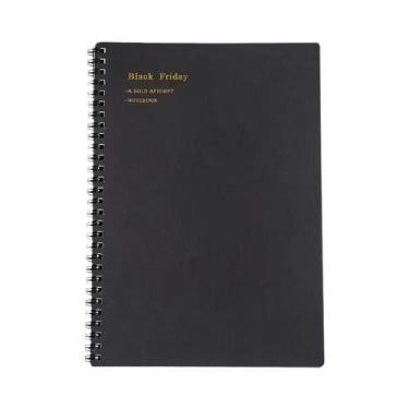 Imagem de Caderno Espiral Vintage A5 Com 80 Folhas E 160 Páginas, Diário De Anot
