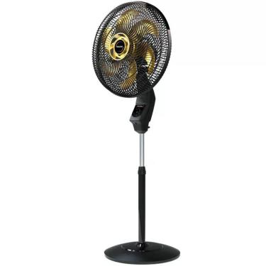 Imagem de Ventilador de Coluna Preto e Dourado Chronos 40cm 220v Mallory