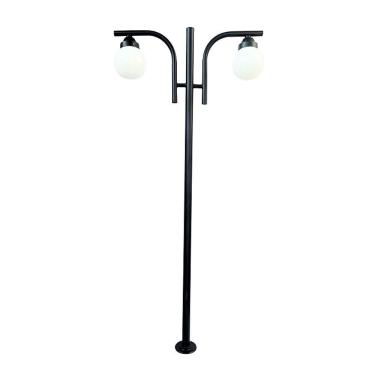 Imagem de Poste Colonial De Jardim Londrina De Alumínio Fundido 300cm