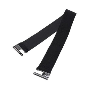 Imagem de Cinto Elástico Preto Com Cintura Larga, 60-80cm, Estilo Coreano, Versá