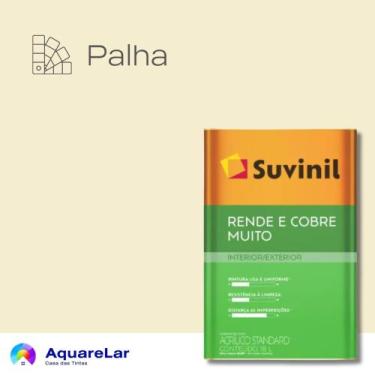 Imagem de Rende & Cobre Muito Suvinil Fosco 16L, PALHA