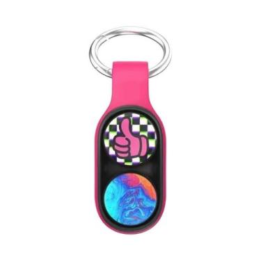 Imagem de Brinquedo Colorido De Fidget Spinner Magnético Elástico Para Adultos E