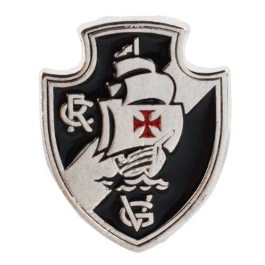 Imagem de Broche Botton Pin Metal Escudo Time 2.3x2cm - Vasco-Unissex