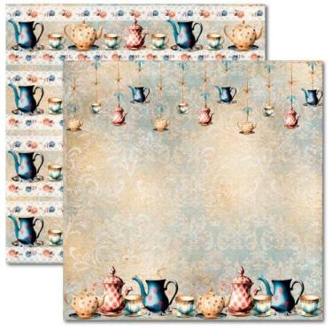 Imagem de Papel para Scrapbook Arte Fácil Alice 9 - SC-956