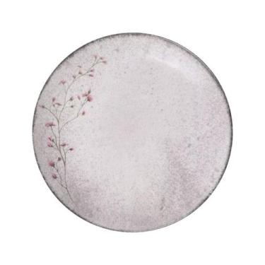 Imagem de Prato Fundo Porcelana 21cm Tramontina Floralis Avulso Mesa Posta Sopas
