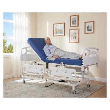Imagem de Cama Motorizada Com Elevação de Altura do Leito 7 Movimentos Articulad