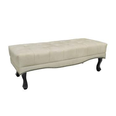 Imagem de Calçadeira Baú Recamier Casal King 195cm Alba Veludo - Loja Sheep