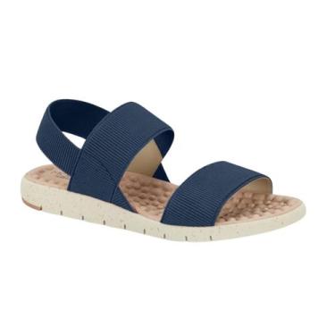 Imagem de Sandalia Ortopedica Modare Elastico Massageadora 7162206, Jeans, 35